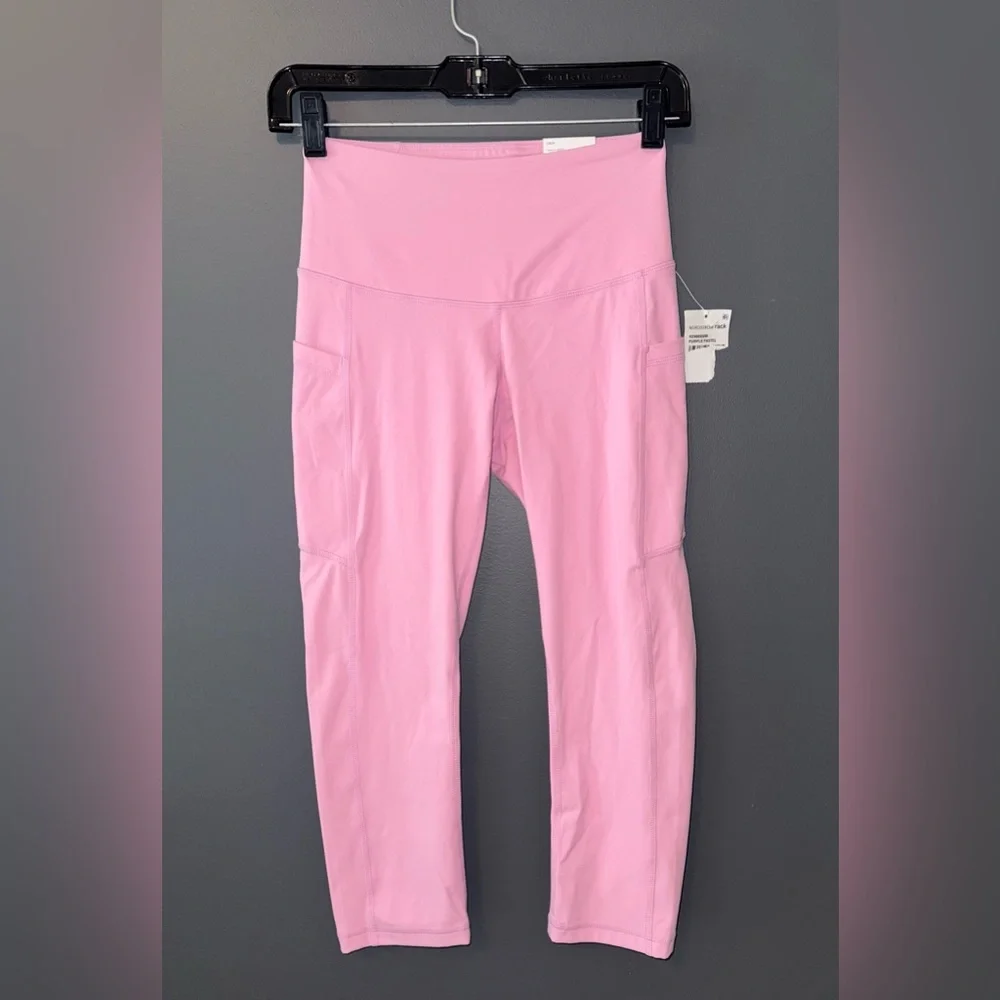 Zella High Waist Crop Leggings. New with tags. Size Extra Small. XS. 21” inseam